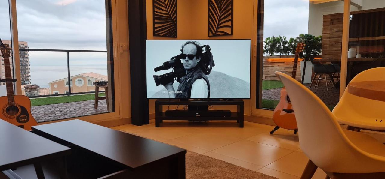 דירות בוסוליי Monaco View, Pool, Garage, 100 M2 Terrace מראה חיצוני תמונה