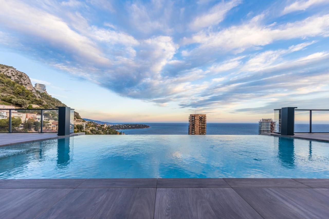 דירות בוסוליי Monaco View, Pool, Garage, 100 M2 Terrace מראה חיצוני תמונה