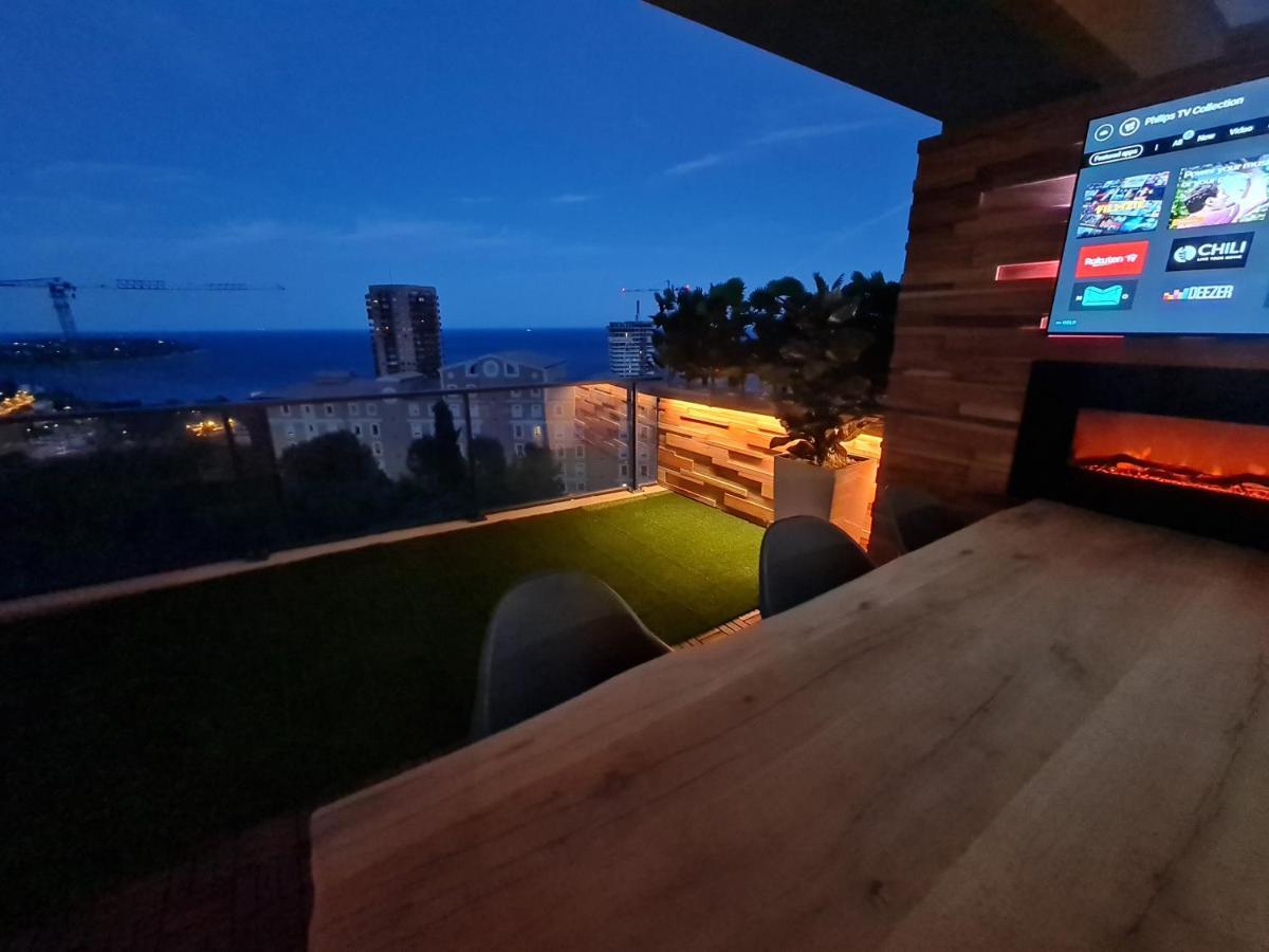 דירות בוסוליי Monaco View, Pool, Garage, 100 M2 Terrace מראה חיצוני תמונה