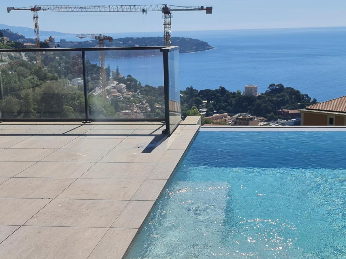 דירות בוסוליי Monaco View, Pool, Garage, 100 M2 Terrace מראה חיצוני תמונה