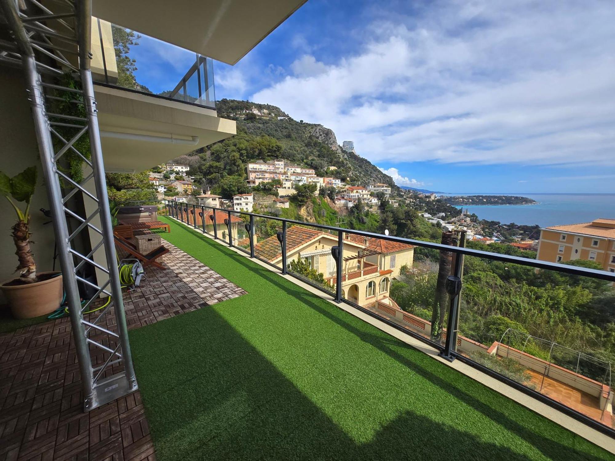 דירות בוסוליי Monaco View, Pool, Garage, 100 M2 Terrace מראה חיצוני תמונה