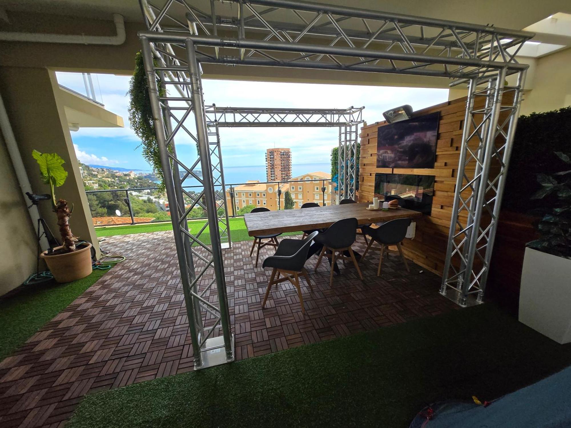 דירות בוסוליי Monaco View, Pool, Garage, 100 M2 Terrace מראה חיצוני תמונה